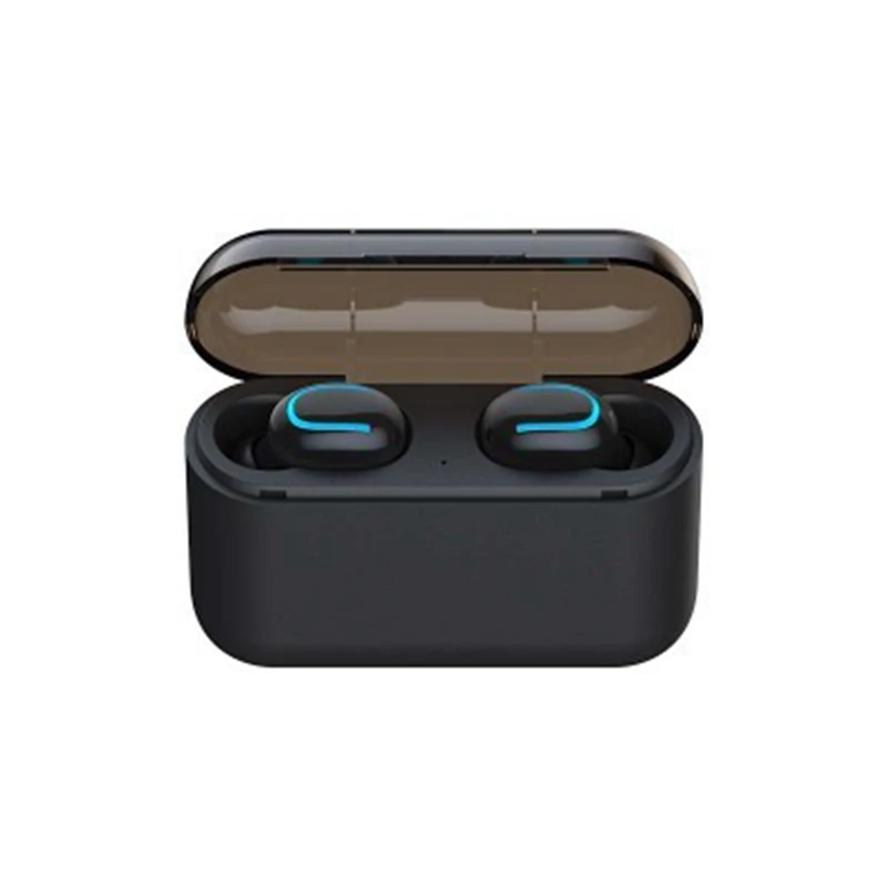 

1 Set Bluetooth Earphones Q32 TWS Wireless Bluetooth Earphone Handsfree Sports Earbuds 3D Stereo Earphone for Apple and Android