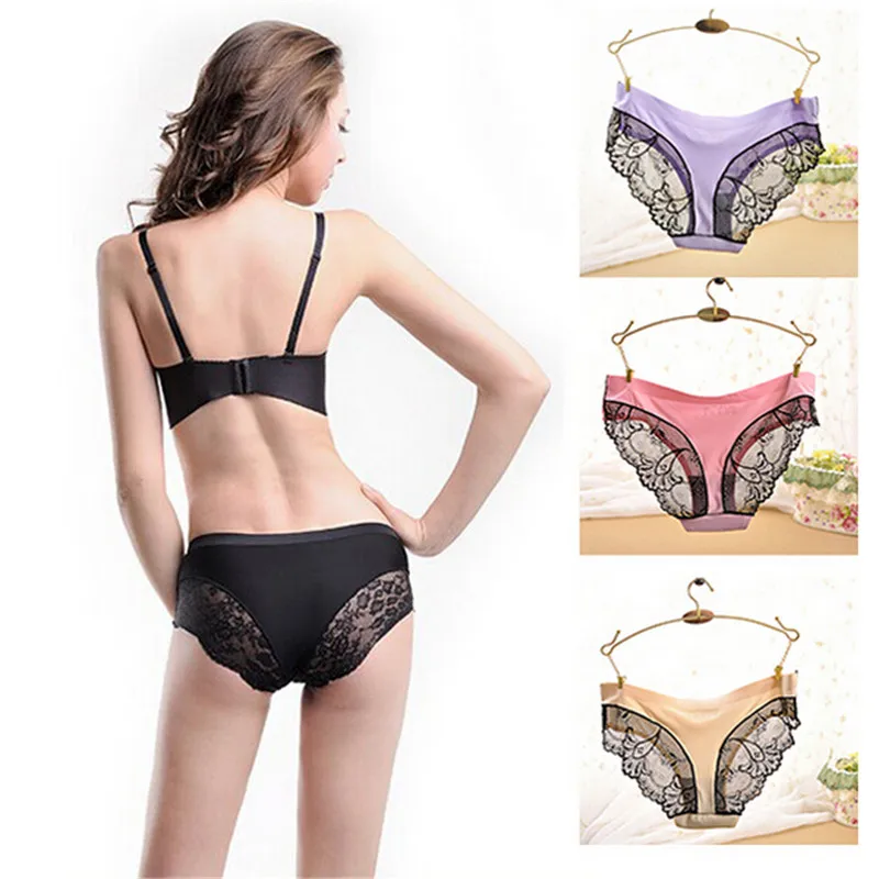 LY710 2016 New Arrival Plus Size Underwear Women Sexy Lace Panties
