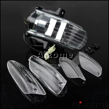 Di Coda del motociclo LED Della Luce del Fanale Posteriore Per APRILIA RSVR RSV1000R RSV 1000R di Arresto Posteriore Della Lampada del Freno Luci di Coda + 4 Turno lente