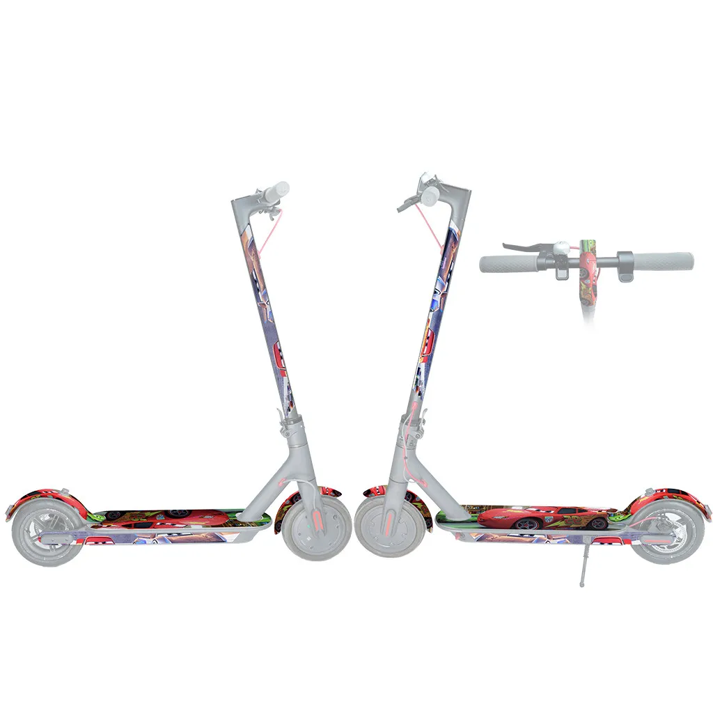DIY педаль для скутера подножка лента наклейка с наждачной бумагой XIAOMI Mijia M365 Электрический скейтборд противоскользящая Защитная Наклейка для скейта s