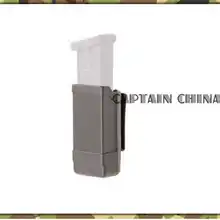 Полимерная Кобура для пистолета, подсумок, Черная Кобура для пистолета, подсумок для пистолета калибра, одноколонный Mags, от 9 мм до 45 калибра