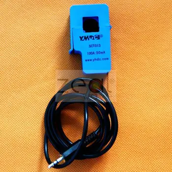 

5PCS/LOT Non-invasive AC current sensor Split Core Current Transformer SCT-013-000 0-100A Free Shipping