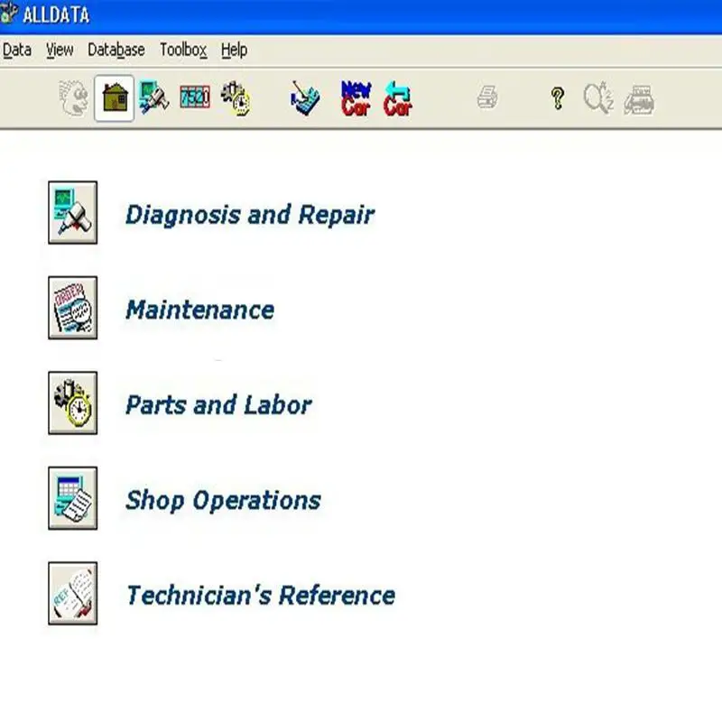 Alldata Software alldata 10.53 mitchell ondemand auto repair software vivid workshop atsg elsawin5.3 50in1tb hdd