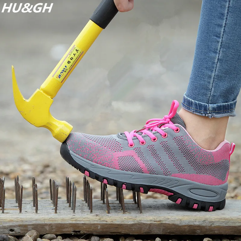 comfortable women's steel toe work shoes