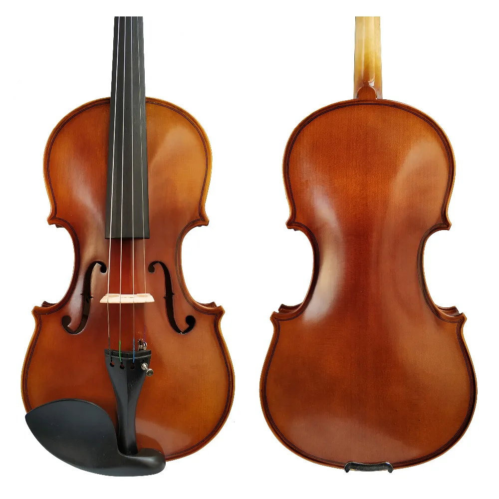 Antonio Stradivari 1715 модель скрипки FPVN14 с холст чехол и Бразилия лук|Скрипка| |