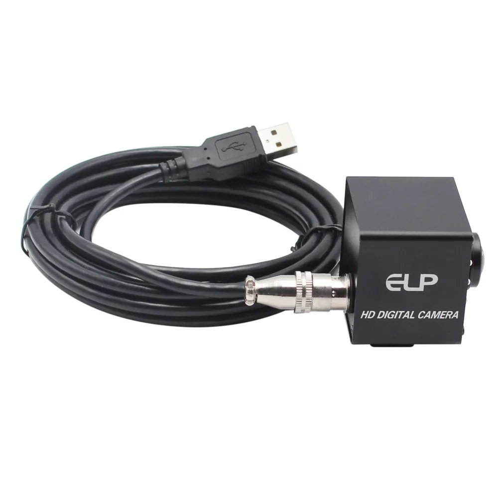  ELP 1280*720P HD Wide angle CCTV Surveillance USB Camera fisheye lens CMOS OV9712 Mini box Camera W - 32831982101
