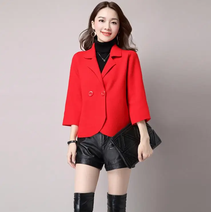 2017 New Women's Cardigan Warm Spring and Autumn Winter