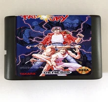 Fatal Fury игры Картридж Новые 16 бит карточная игра для Sega Mega Drive/Genesis Системы