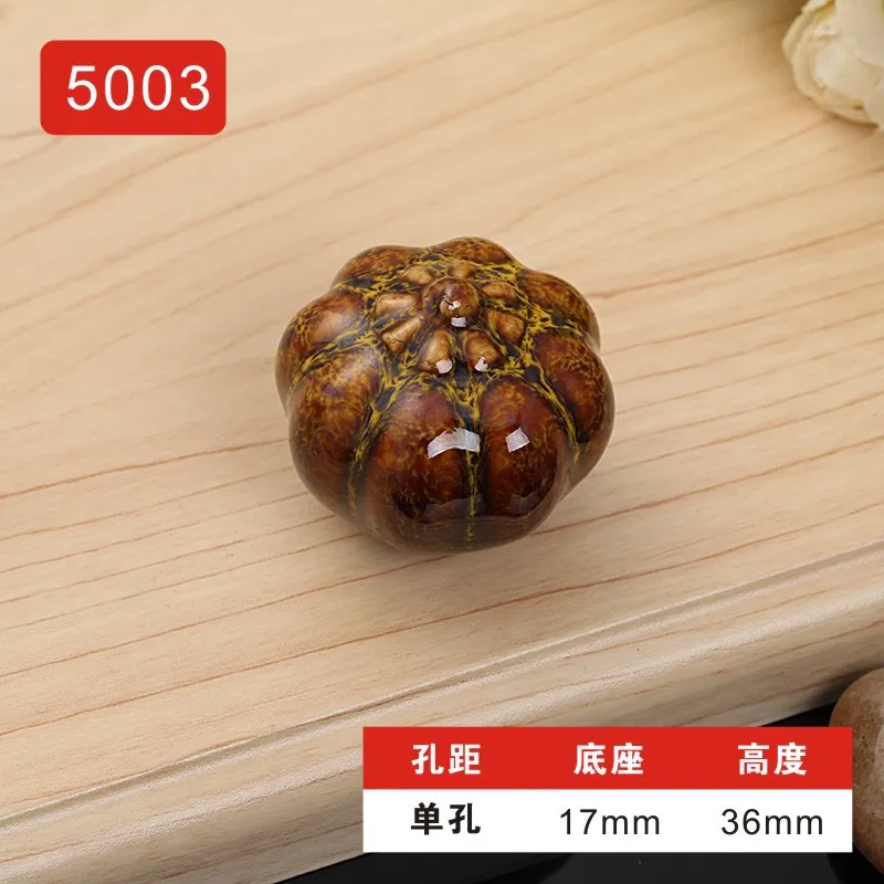 e Pumpkin Ceramic Knobs Dresser Knob Dr (5)