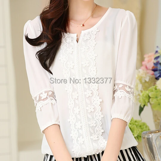 Popular White Sheer BlouseBuy Cheap White Sheer Blouse lots from China White Sheer Blouse