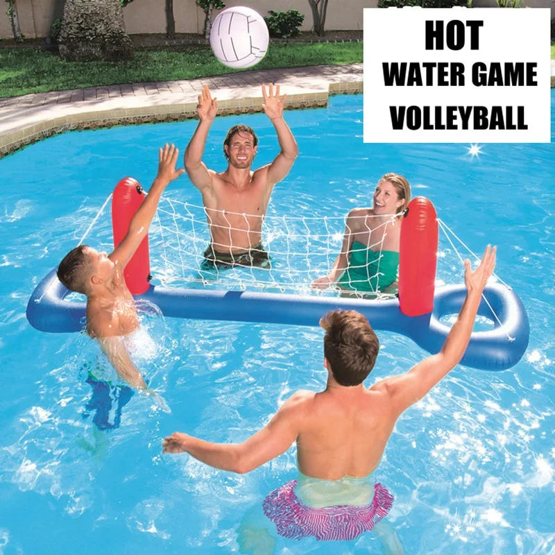 Unisex Hot Water Volleyball Swimming Pool Accessories Inflatable Float ...