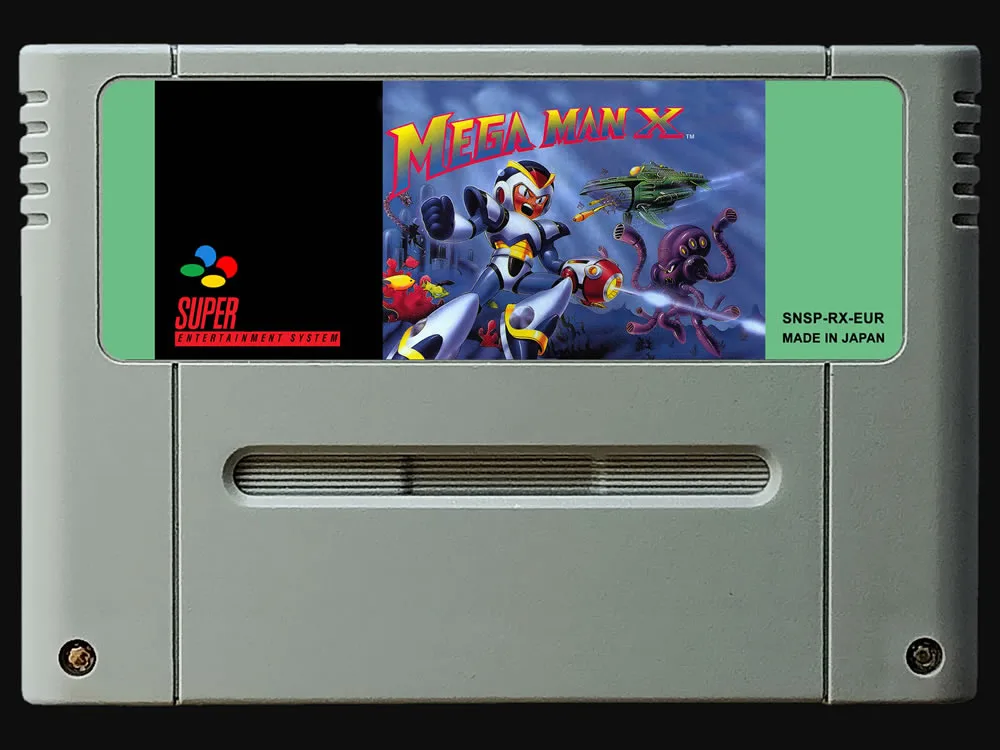 16 битные игры* Mega Man X(PAL Европейская версия