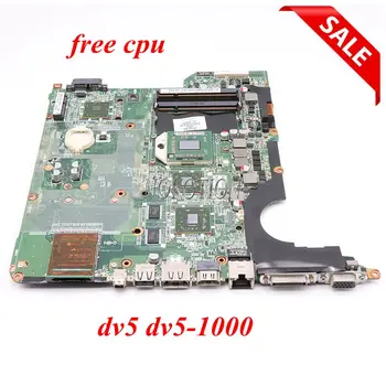 

NOKOTION 502638-001 DA0QT8MB6G0 for HP Pavilion DV5-1100 DV5-1105 Laptop Motherboard s1 DDR2 video card & free cpu works