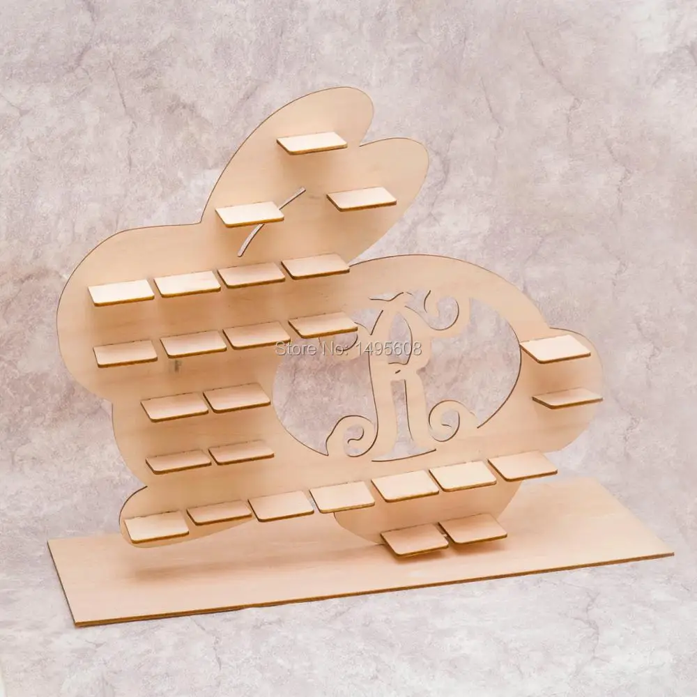 

Rabbit Chocolate Tree Wedding Party Centre Display Stand For Easter Gift