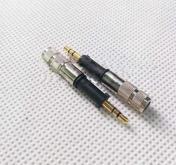 

20pcs DIY 2.5mm Audio Connector for HD595 AKG K450 Q460 K480 K451 earphone Headset plated copper horns 2.5mm plug