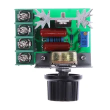 AC 220V 2000W SCR Electronic Voltage Regulator Temperature Speed Controller Dimming Dimmer Thermostat Module