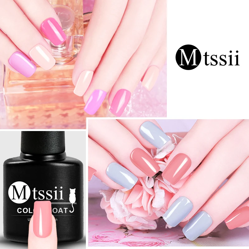 Mtssii, 56 цветов, маникюр, Полупостоянный, Vernis, верхнее покрытие, УФ светодиодный Гель-лак, замачиваемый, для ногтей, художественный Гель-лак для ногтей, дизайнерский лак
