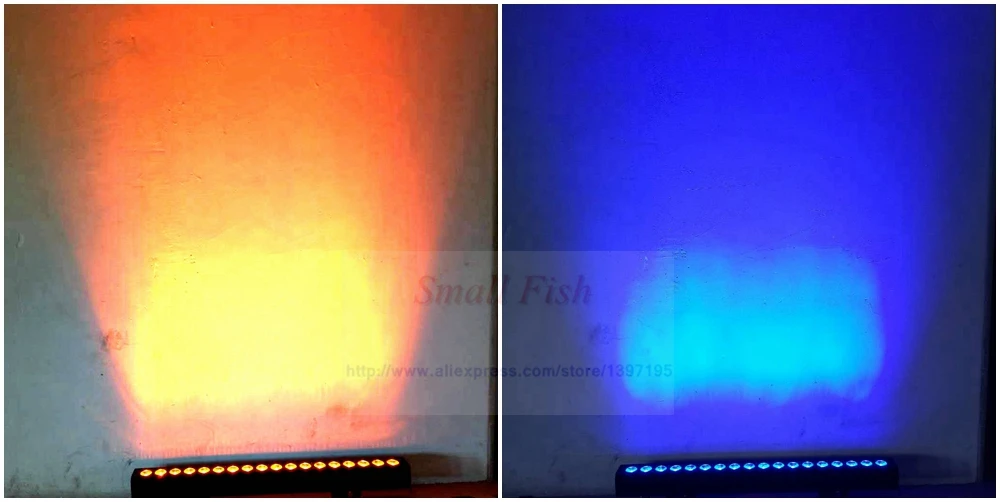 Светодиодный RGBWA-UV 6IN1 прожекторы лампы фиолетовый бар 18x18 Вт вечерние диско DJ Club света для ландшафтного стирка этап эффект освещения огни