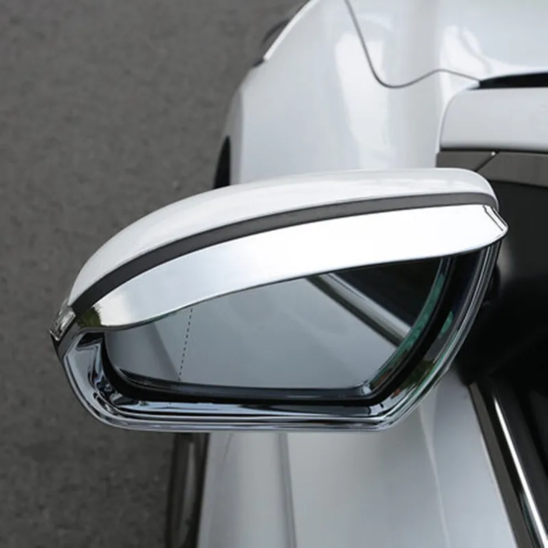 

For 2017 2018 Hyundai Solaris 2 Car Rearview Mirror Frame Cover Rain Eyebrow Covers Stickers Shade Decoration Auto Accessories