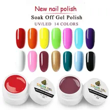 Lghzlink гель-краска для ногтей набор акриловый Гель-лак для ногтей 14 цветов гель-краска УФ/светодиодный Гибридный гвоздь лак для ногтей