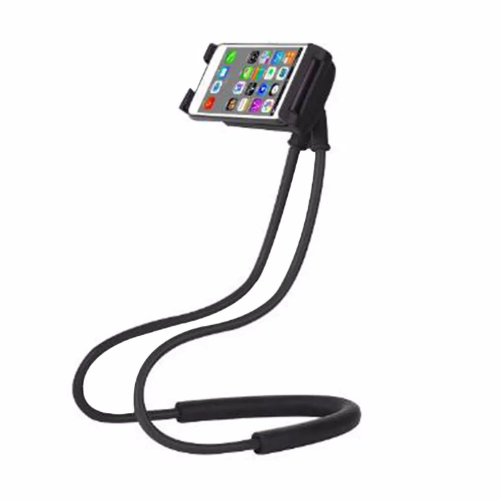 

Durable Lazy Neck Phone Holder Universal Mobile Phone Stand 360 Degree Flexible Rotate Tablet Lazy Mount Bracket Hot