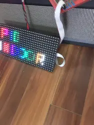 Бесплатная доставка Калер indoor 320*160 мм 32*16 пикселей smd 1/8 s RGB P10 Полноцветный светодиодный модуль экран для рекламы картинки видео