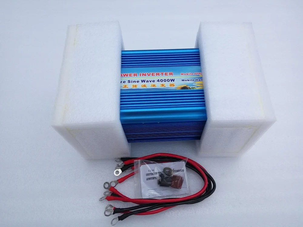 

Single Phase digital display 4000W DC24V to AC220V Pure Sine Wave Power Inverter Surge Power 8000W