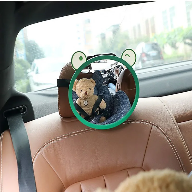 

Wide View Baby Car Mirror Facing Rear Ward Infant Care Square Safety View Infant Care Safety Kids Monitor