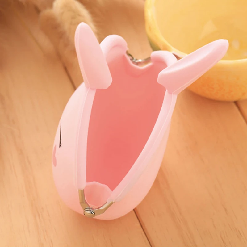 Carino Coniglio Auricolare Bluetooth Ctorage Borsa Custodia In Silicone per Apple Airpods Auricolare Senza Fili Chiave Della Borsa Della Moneta del Sacchetto di Caso Della Copertura del NUOVO