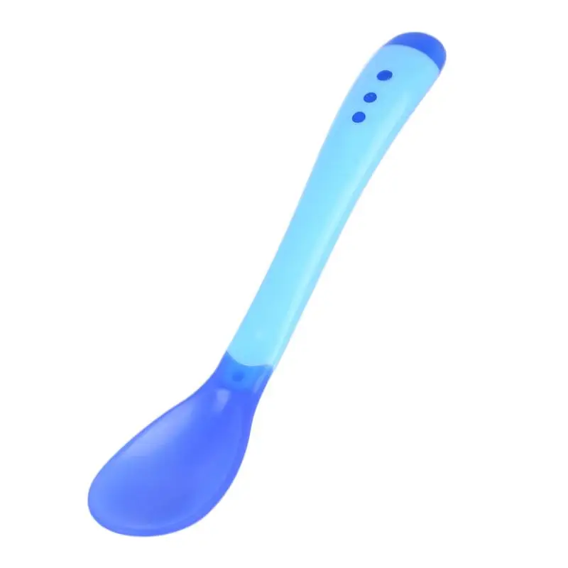 

Soup Spoon Healthy Infant Sensing Temperature Sucker Kitchen Cooking Spoon Rice Spoon Childre Tableware