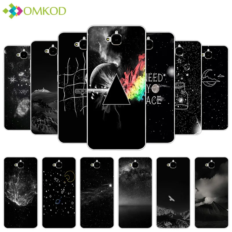 

For Huawei Honor 4C Pro TIT-AL00 Y6 Pro TIT-L01 Soft TPU for Enjoy 5 Honor Holly 2 Plus Starry Cover For Huawei Honor Play 5X