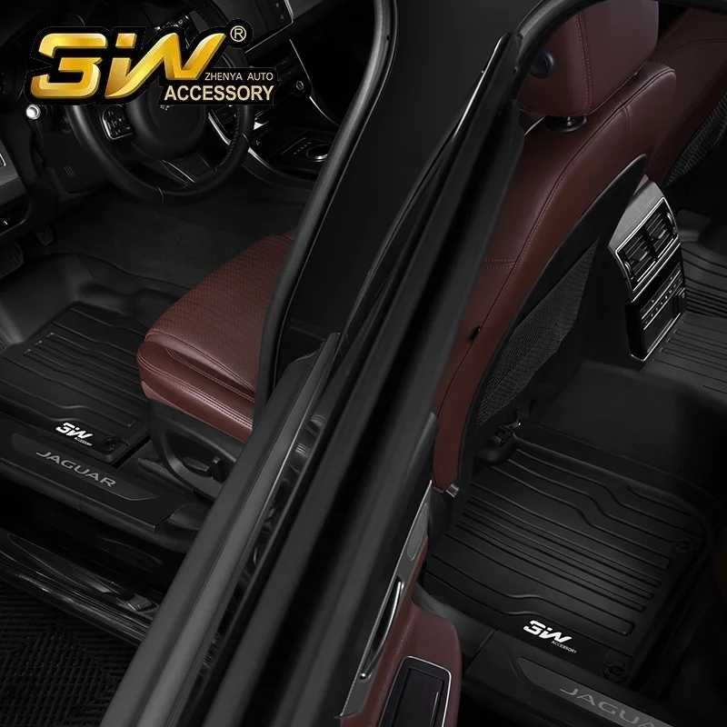 Автомобильные коврики для JAGUAR F-Pace/XE с 3 w заказной специальный термопластиковый коврик, черный