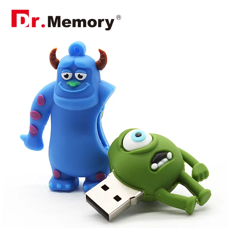 

usb flash drive Monster university 4gb pen drive real capacity flash card 8gb pendrive 16gb pen drive 32gb usb flash gift