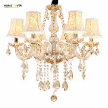 Modern Chandelier Lighting K9 lustres de cristal moderne lustre for home lighting Bedroom Kitchen Dining Crystal chandelier lamp
