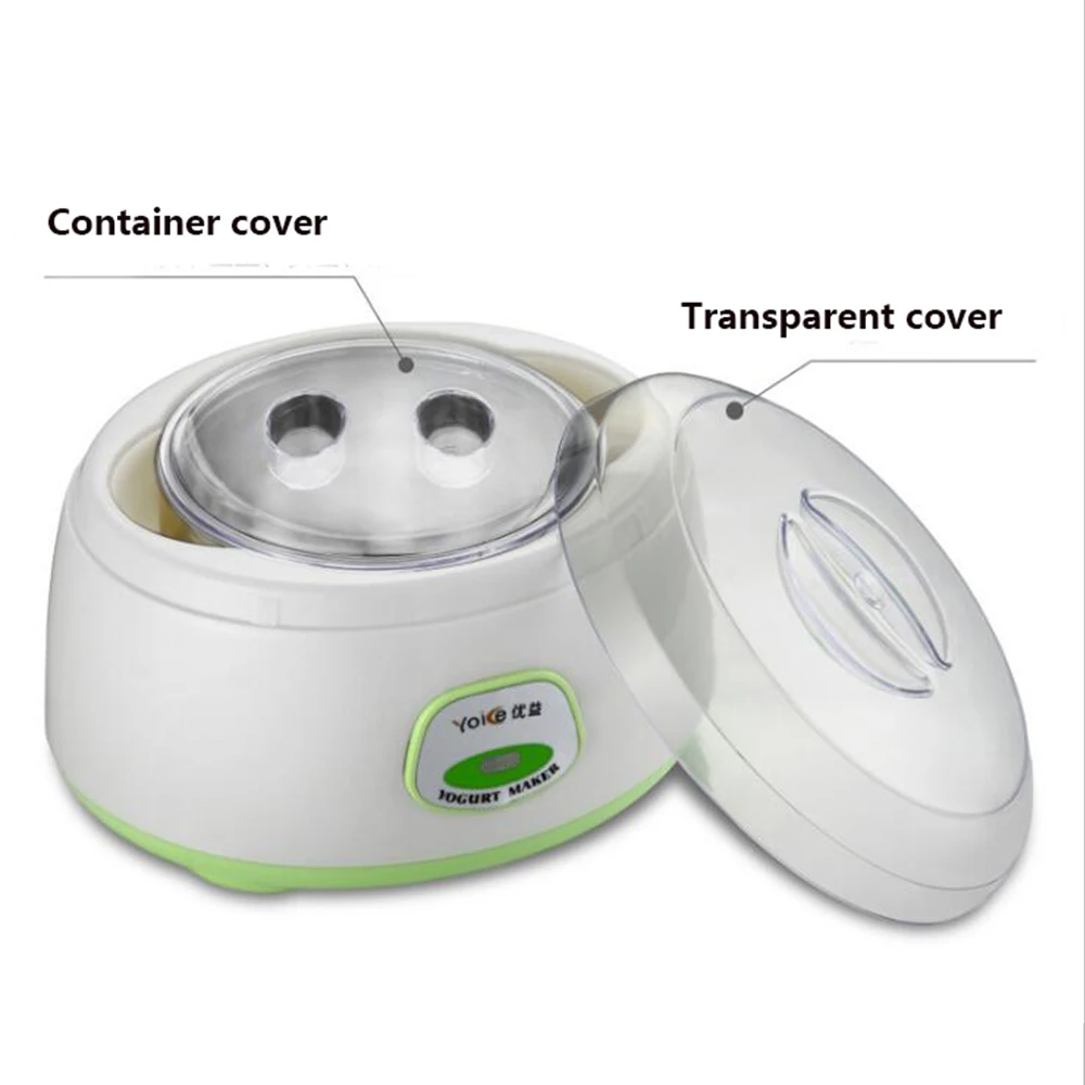 Automatic Yoghurt Machine DIY Tool Stainless Steel 220V Multifunctional Yogurt Maker Natto Rice Wine Machine Liner No Split Cup