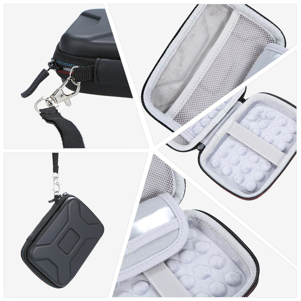 Жесткий Чехол для внешнего жесткого диска дисковая сумка 2,5 "в дюймах водостойкая и ударостойкая сумка для хранения с сетчатым карманом