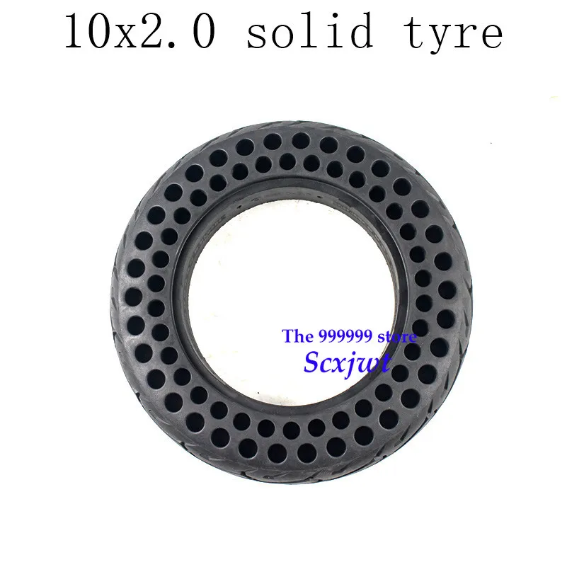 

Free Shipping Good Reputation 10Inch Electric Skateboard BicycleE-Bike Tire 10x2.0Honeycomb Shock Absorber Solid Tire Proof Tyre