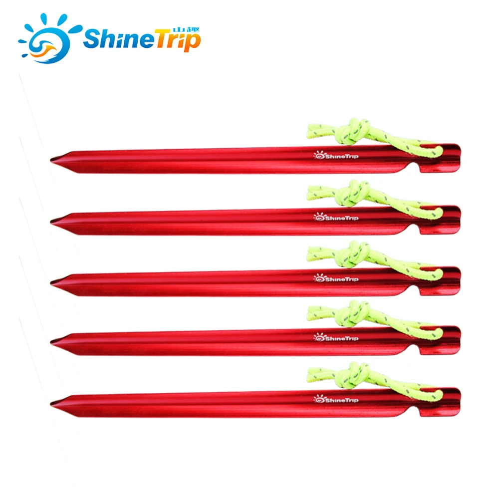 Tent Nail (10 pcs) 15cm Hot Wheels Shape Triangular Tent Nail Aluminium