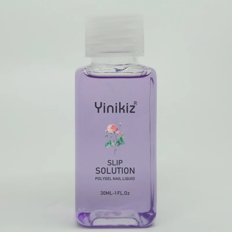 30ml slip solution 30 г быстростроительный гель полигель для ногтей акриловый полигель розовый белый металл с прозрачными кристаллами УФ светодиодный гель для наращивания - Цвет: 30ml slip solution