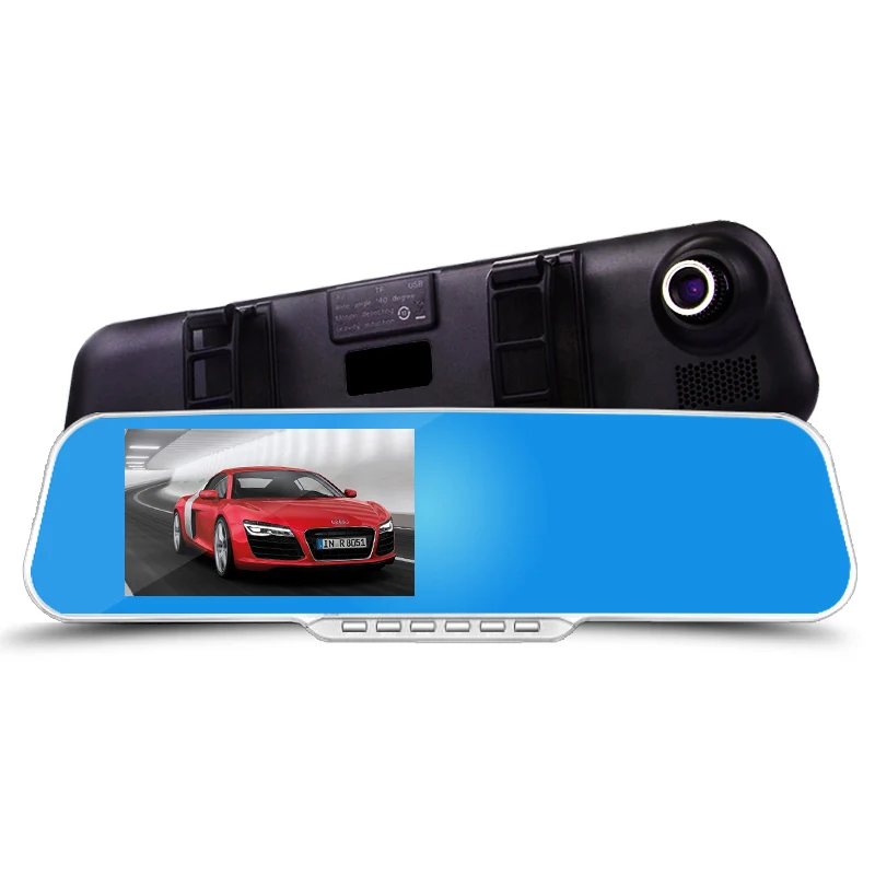 

SALE Car Rearview Mirror 4.3" Camera Full HD1080P dual lens Dvr Digital Video Recorder Auto Dash Cam Black Box