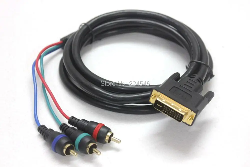 DVI I to 3 RCA Component Video Cable (DVI I 3RCA) For HDX6000