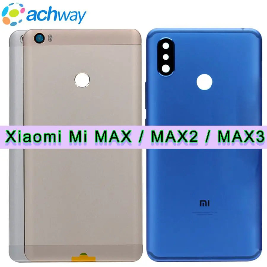 Крышка батарейного отсека для Xiaomi Mi MAX 2 чехол задней крышки Max 1/Max2 Pro 6 44 дюйма 3