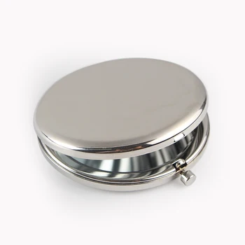 

Blank 65mm Compact Mirror Silver Cosmetic Pocket Mirror Gift Favors