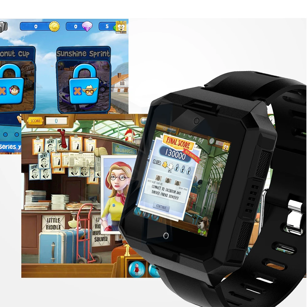 M9 smart watch Android 6.0 support Heart Rate Blood pressure 4G GPS WIFI smartwatch IP67 Waterproof 850mAh Battery watch men