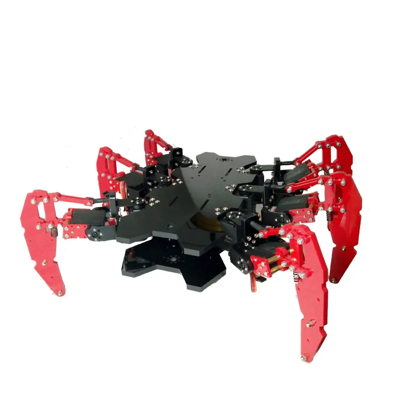 

12 DOF Spider-Man,Acrylic Frame/Structure Biomimetic Robot, Six-legged robot, 6 foot Spiders, For Robotic DIY
