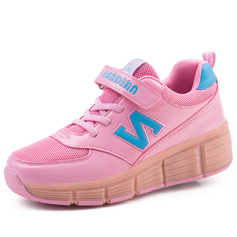 Fashion Children Roller Skate Sneakers Kids Invisible Pulley Sports Shoes LED Glowing Boys Girls Wheel Shoe Lights Toddler Shoe Fashion Children Roller Skate Sneakers Kids Invisible Pulley Sports Shoes LED Glowing Boys Girls Wheel Shoe Lights Toddler Shoe