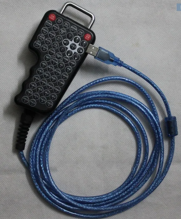 

MACH3 USB Hand Vein Electronic Hand Wheel Handle Engraving Machine Handwheel Industrial USB Handheld Computer Keyboard