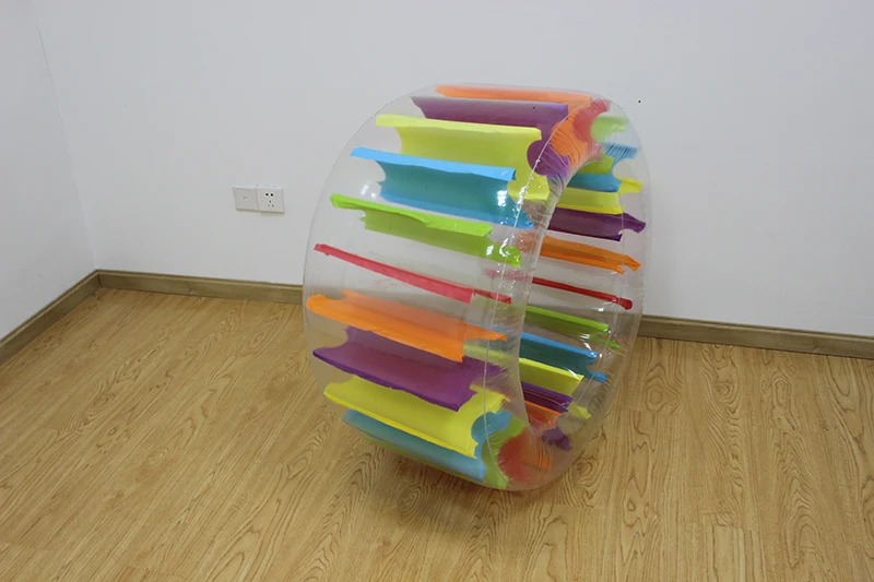 Roda de Água Brinquedos para Crianças a Água Brinca Bolas Coloridas Gigante Inflável Rolo Piscina Float Festa Praia Bola Água Diversão 100 cm 4 Cheap Balões de água