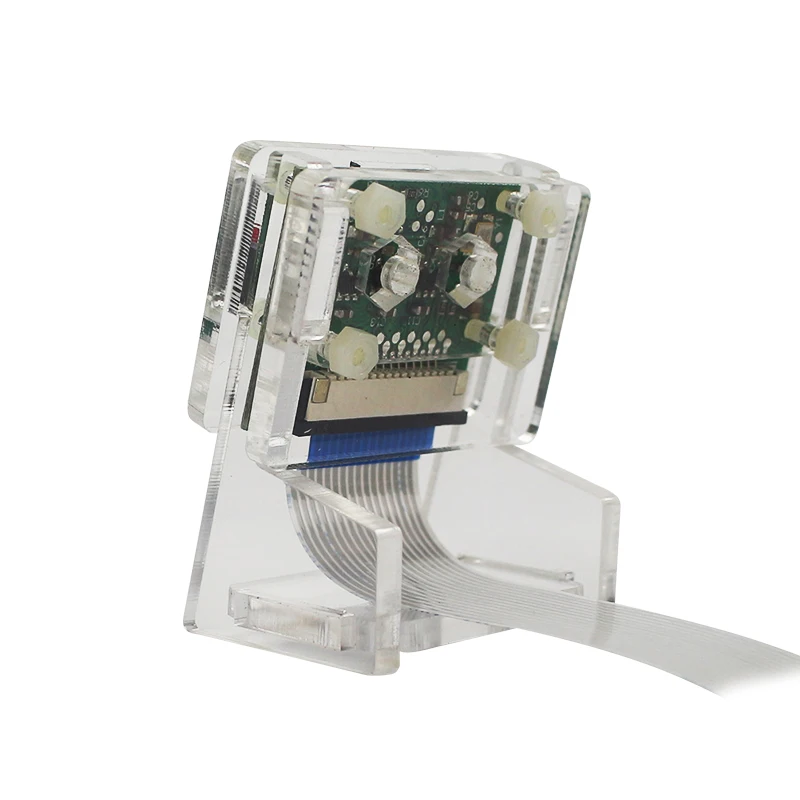 Акриловый держатель для камеры Raspberry Pi 4 5 МП фоточехол официальной V2 (камера в