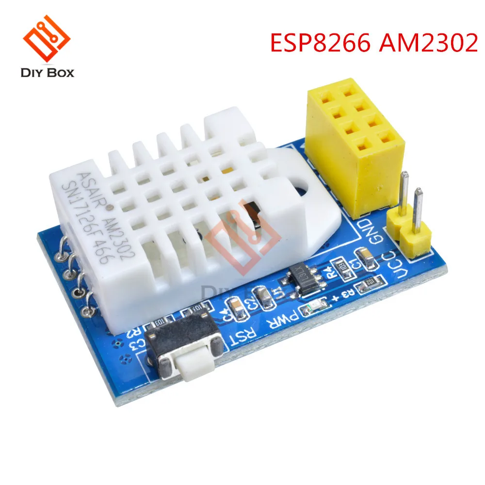 DHT22 AM2302 DHT11 цифровой Температура влажности Сенсор модуль Wi-Fi ESP01 адаптер ESP 01 ESP8266 ESP-01 программист для Arduino